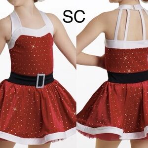 Red and White Kids Costume Dress
Size CS